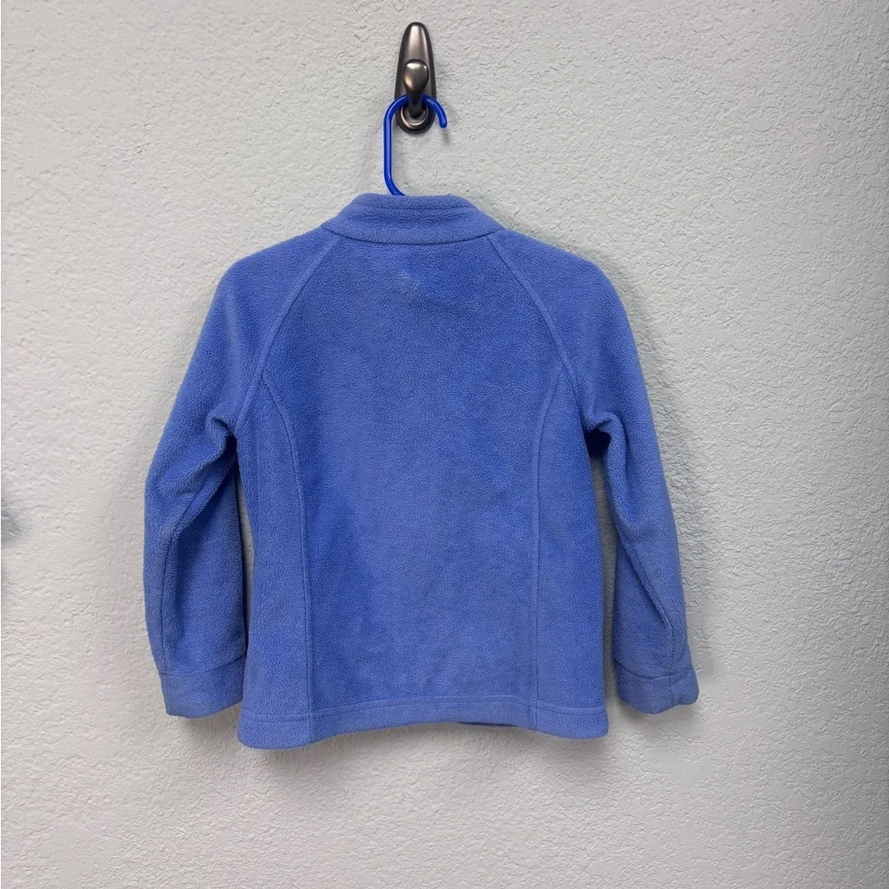 Columbia Soft Blue Kids' 4T Fleece Jacket in EUC